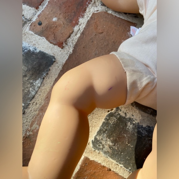 Vintage American Girl Bitty Baby Doll with Blond & Blue Eyes - Picture 9 of 16